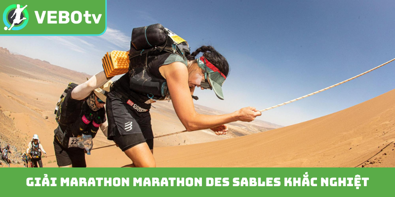Giải marathon Marathon des Sables khắc nghiệt
