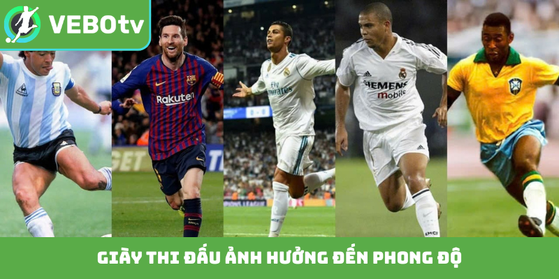 Giày thi đấu ảnh hưởng đến phong độ