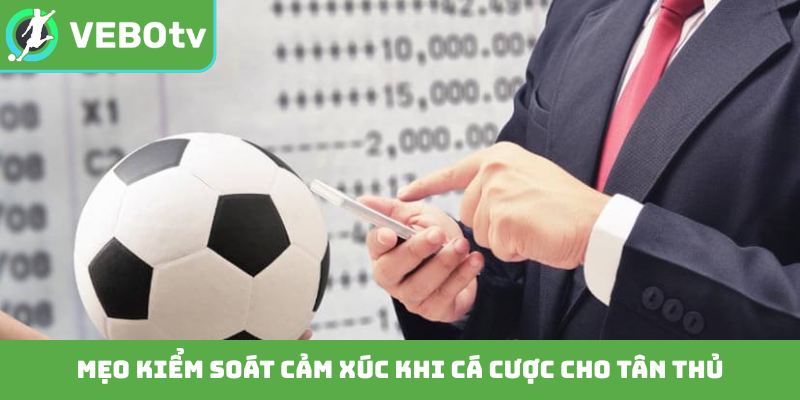 Mẹo kiểm soát cảm xúc khi cá cược cho tân thủ